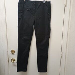 NWOT Alexandre Plokhov Polished Cotton Utility Chino Size 42 Black